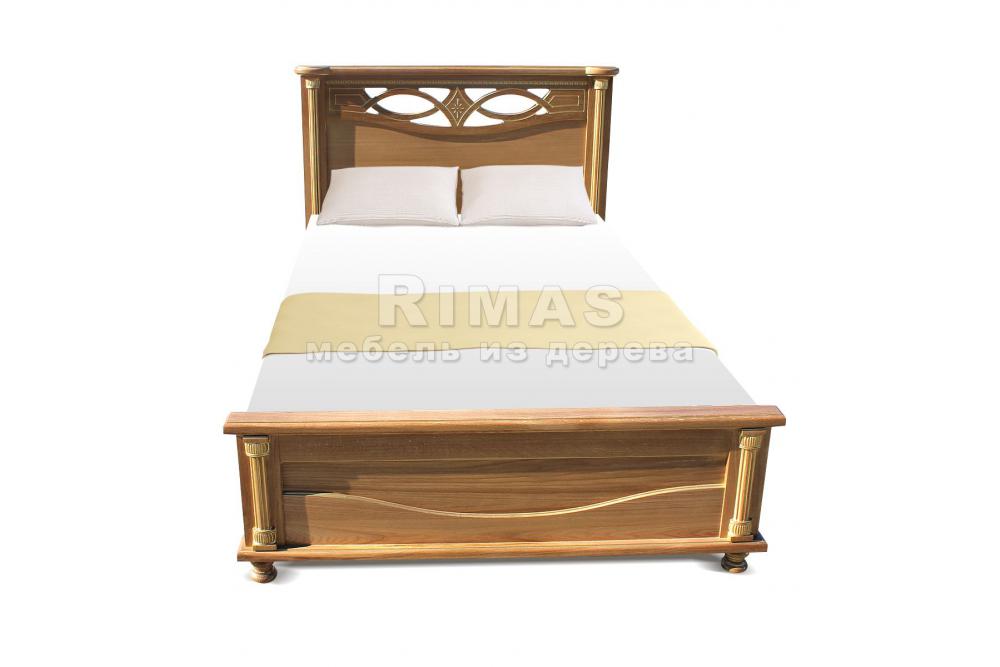 Кровать «Тренто» из массива дерева