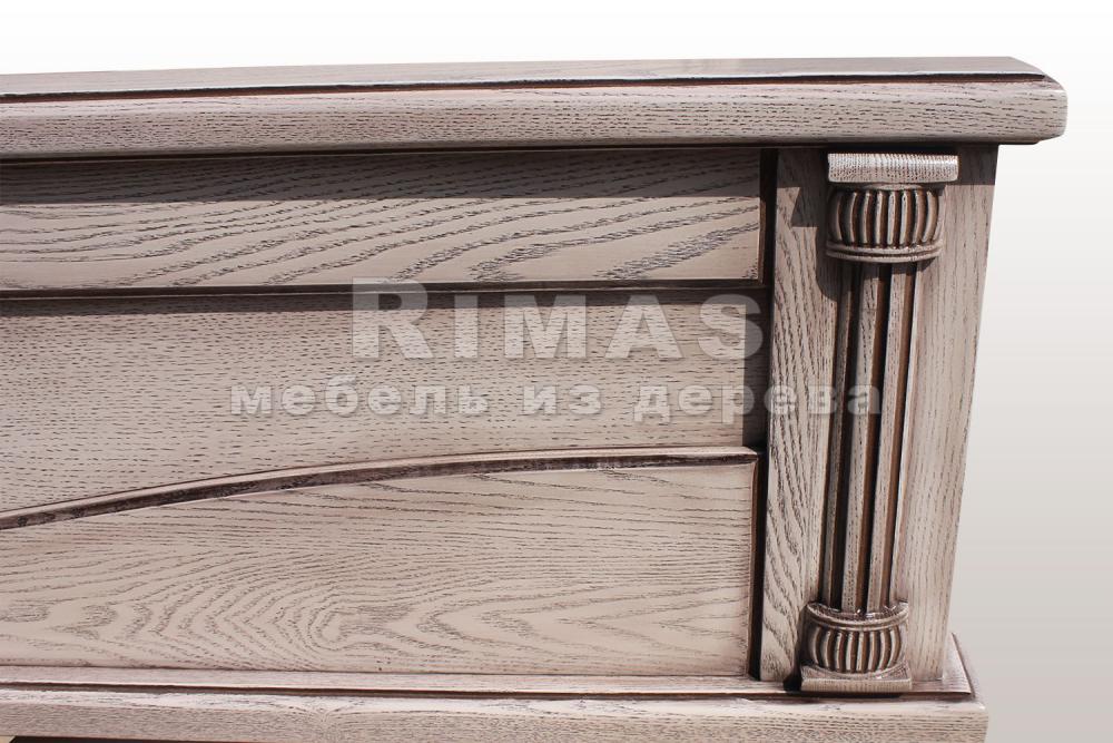 Кровать «Тренто» из массива дерева