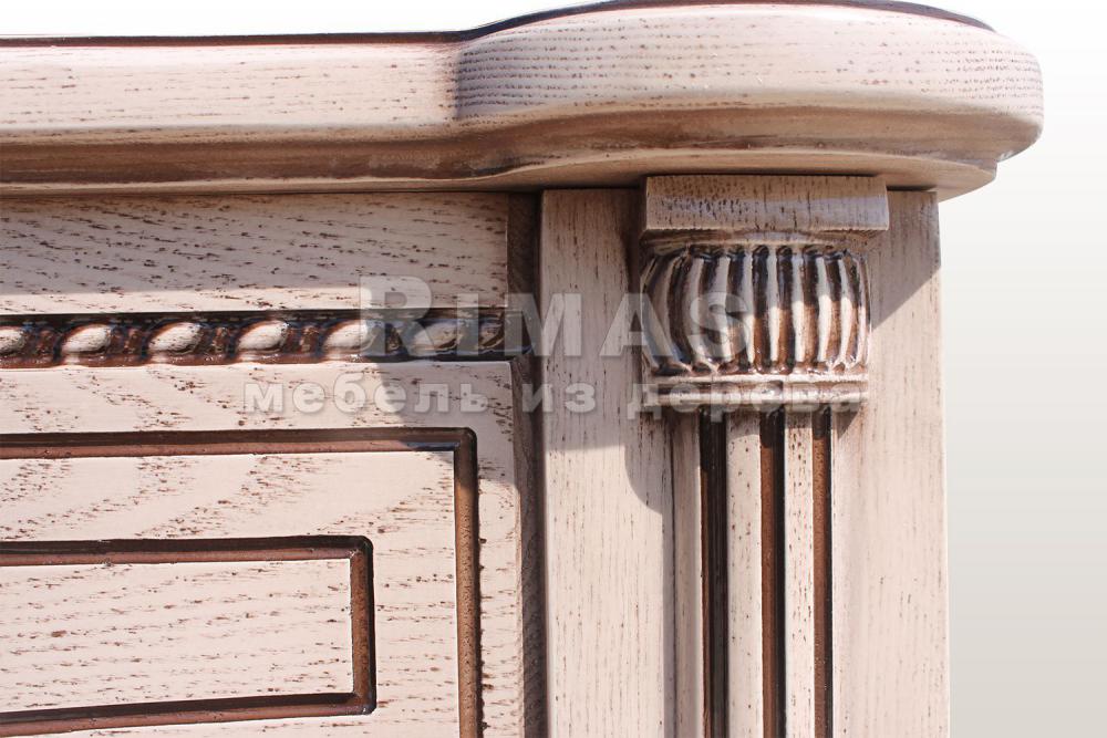 Кровать «Тренто» из массива дерева