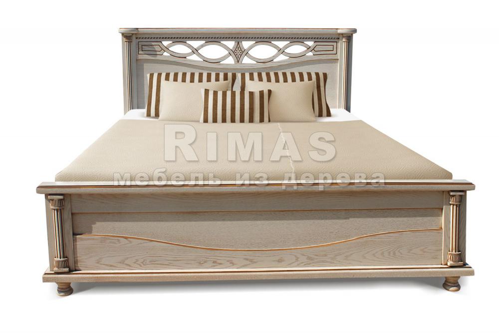 Кровать «Тренто» из массива дерева