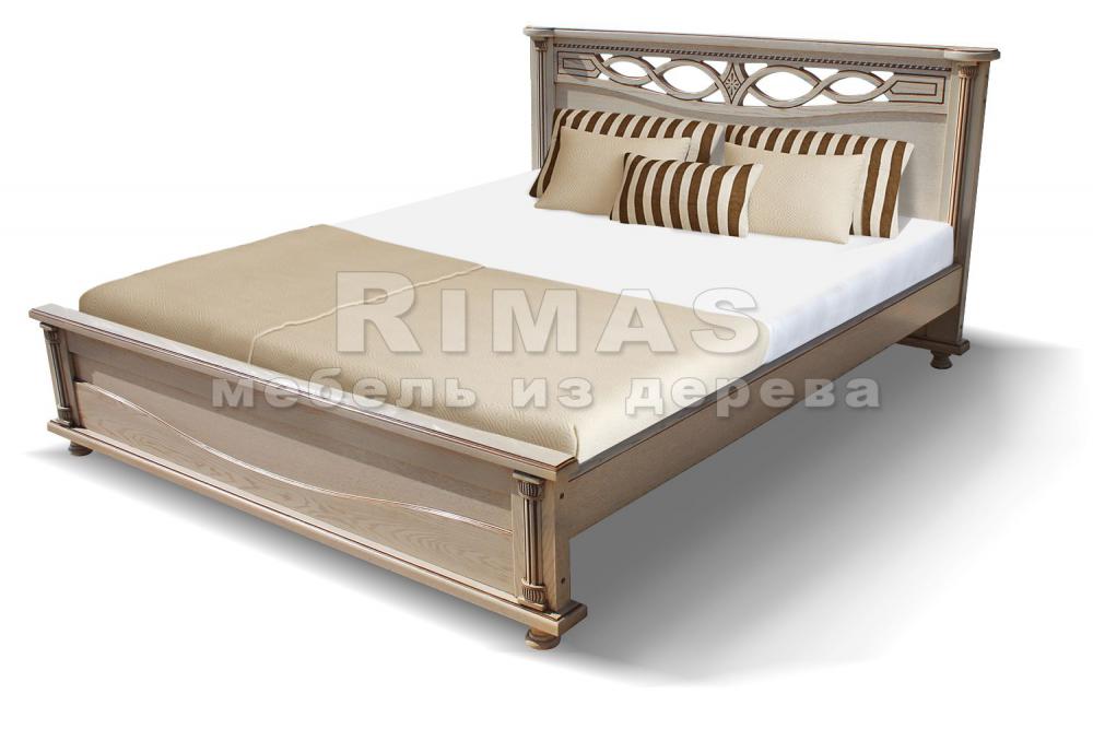 Кровать «Тренто» из массива дерева