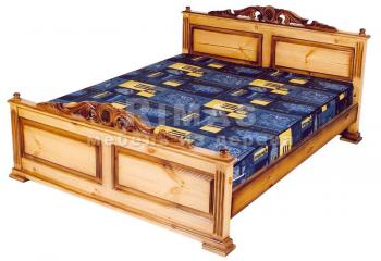 Двуспальная кровать из березы «Виченца»