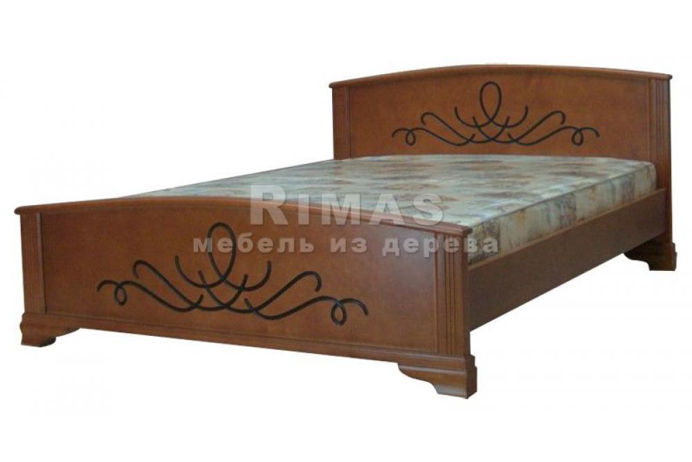 Кровать «Мадрид» из массива дерева