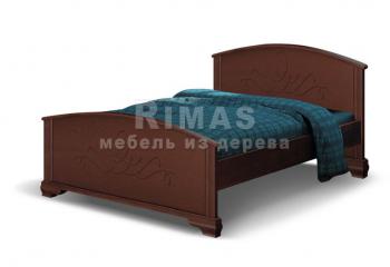 Односпальная кровать из дуба «Мадрид»