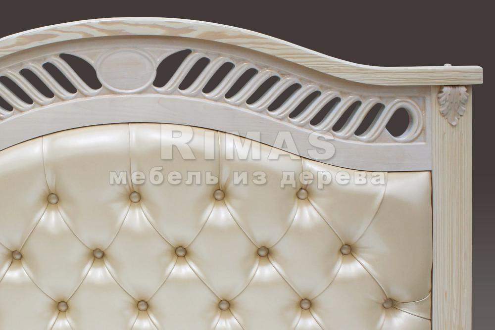 Кровать «Валенсия (мягкая)» из массива дерева