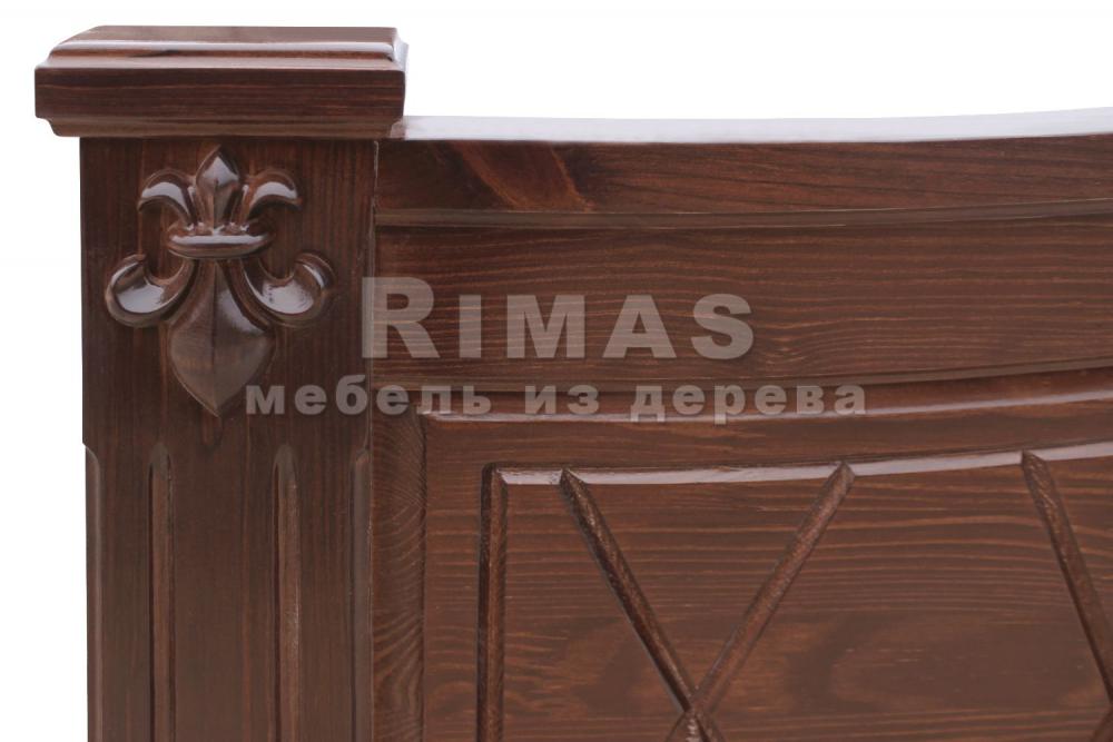 Кровать «Аликанте» из массива дерева