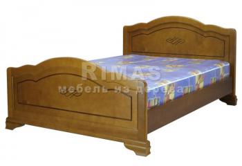 Двуспальная кровать из березы «Хихон»
