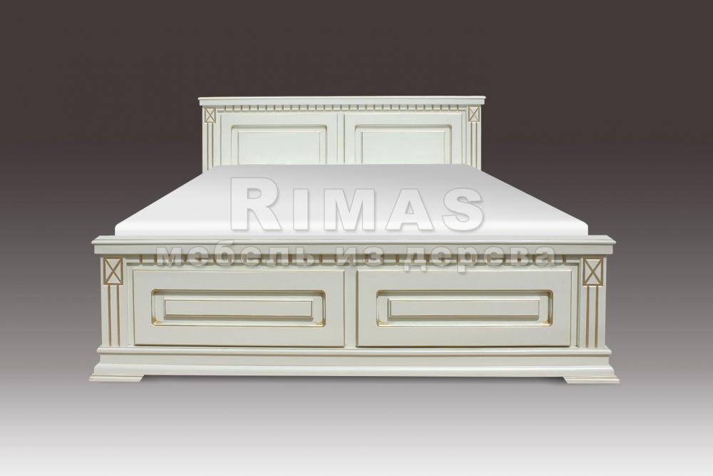 Кровать «Овьедо» из массива дерева