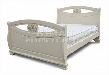 Полутороспальная кровать из березы «Бадалона»