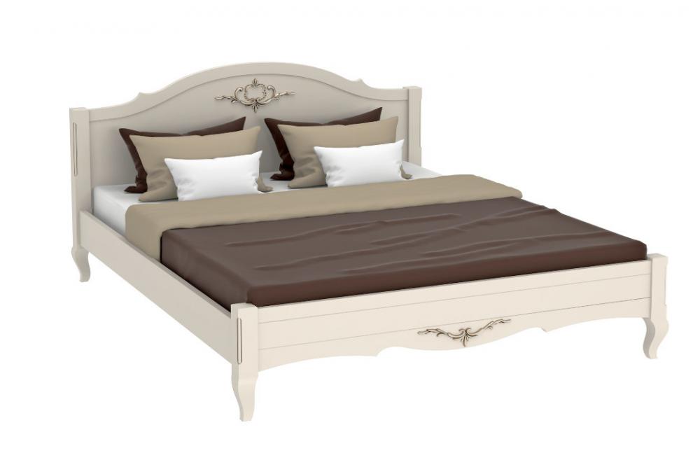 Кровать «Лариса» из массива дерева