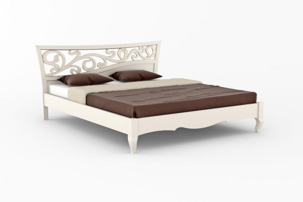Кровать «Ханья» из массива дерева