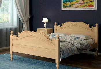 Односпальная кровать из березы «Драма»