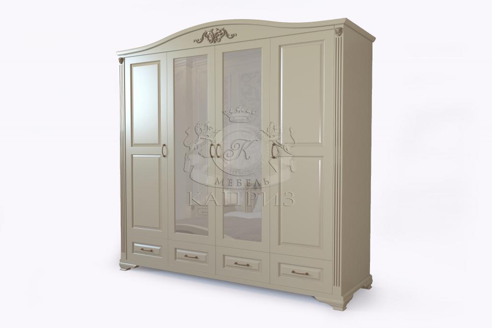 Шкаф «Родос 4» из массива дерева