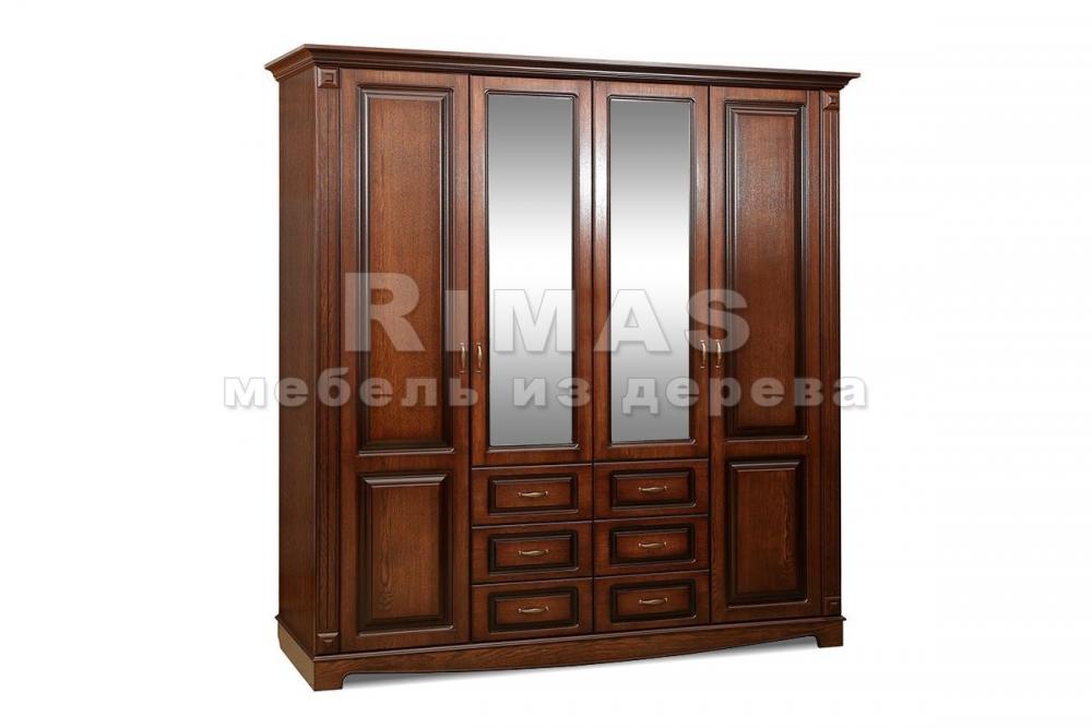 Купить шкаф «Версаль 4» из массива дерева - Rimas-Mebel.RU
