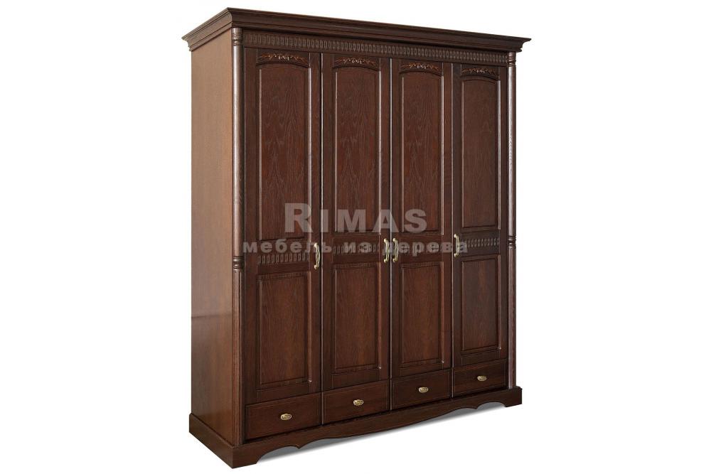 Шкаф «Валео 4» из массива дерева