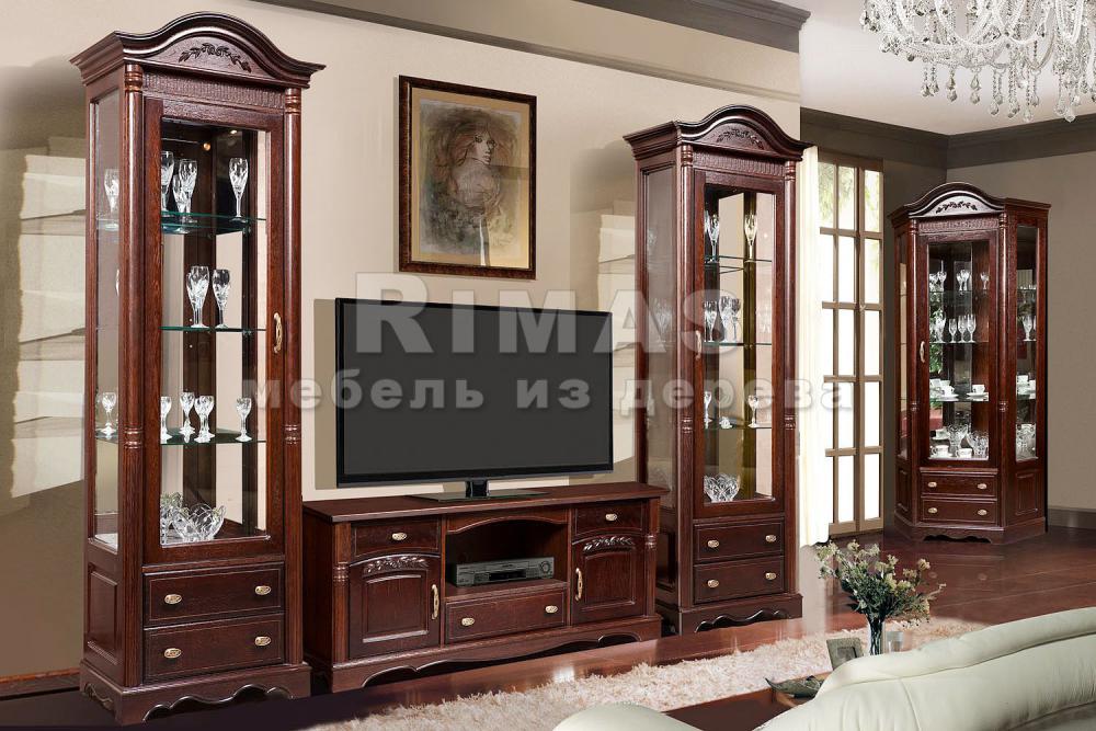 Шкаф «Валео сервант 1» из массива дерева