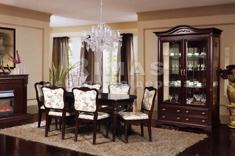 Шкаф «Валео сервант 2» из массива дерева