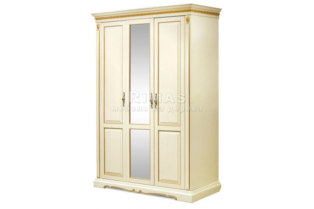 Шкаф «Милано 3» из массива дерева