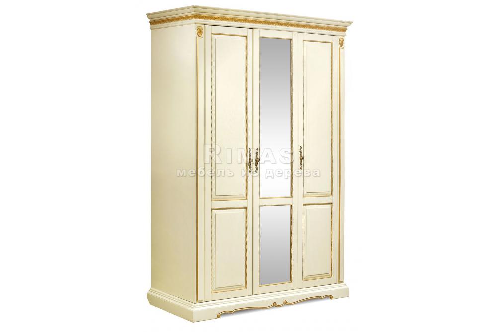 Шкаф «Милано 3» из массива дерева