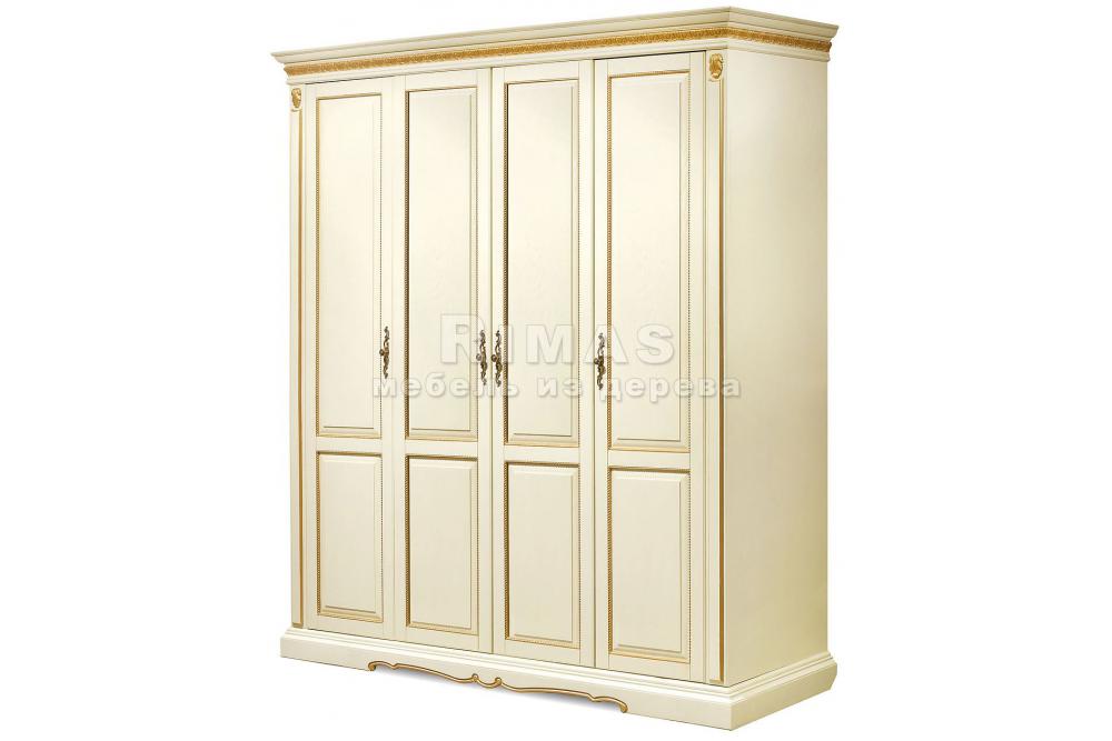 Шкаф «Милано 4» из массива дерева