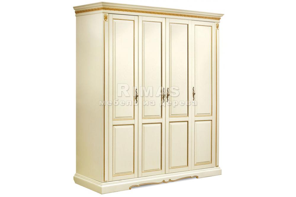 Шкаф «Милано 4» из массива дерева