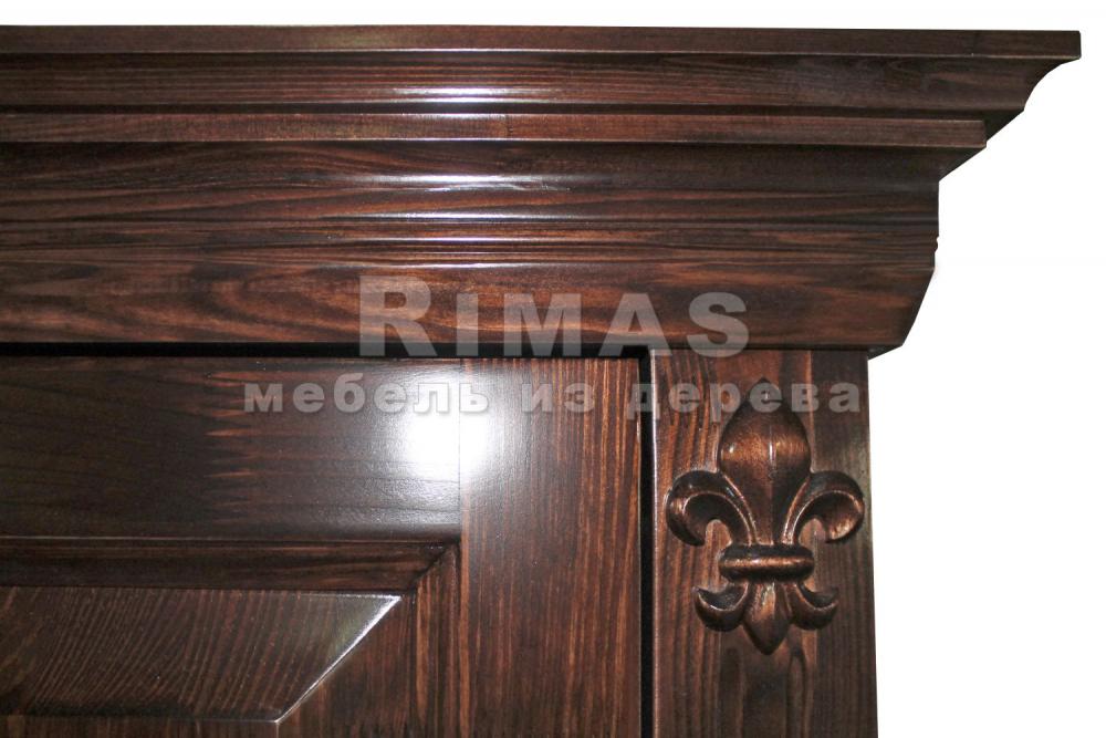 Шкаф «Аликанте 2» из массива дерева