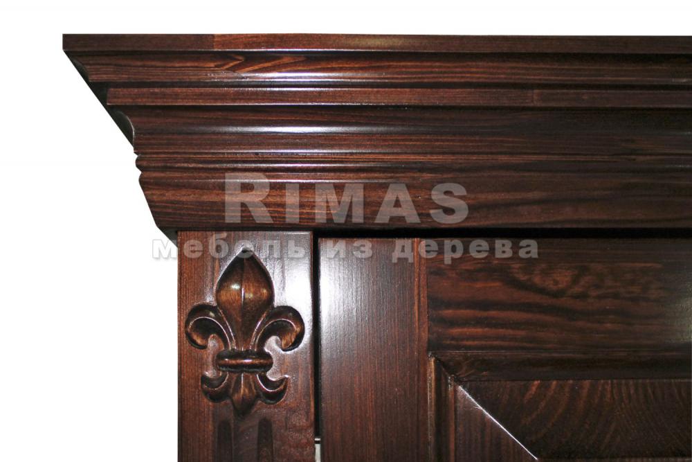 Шкаф «Аликанте 2» из массива дерева