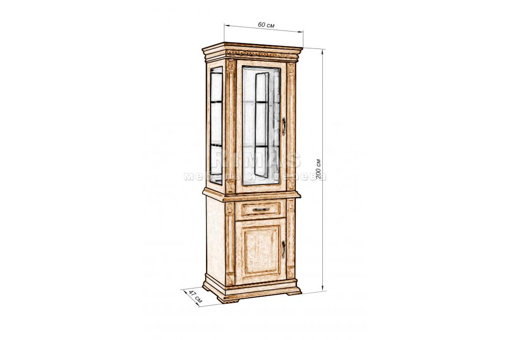 Шкаф «Овьедо 12» из массива дерева