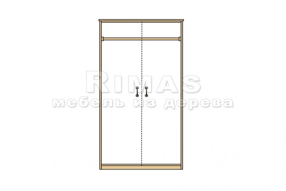 Шкаф «Бари 4» из массива дерева