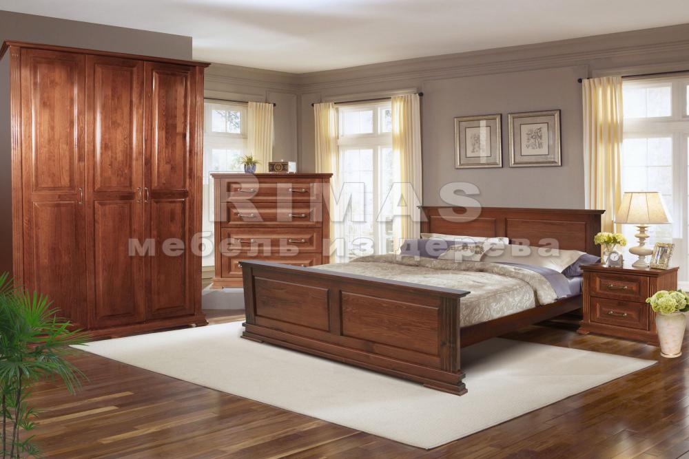 Спальня «Палермо» из массива дерева
