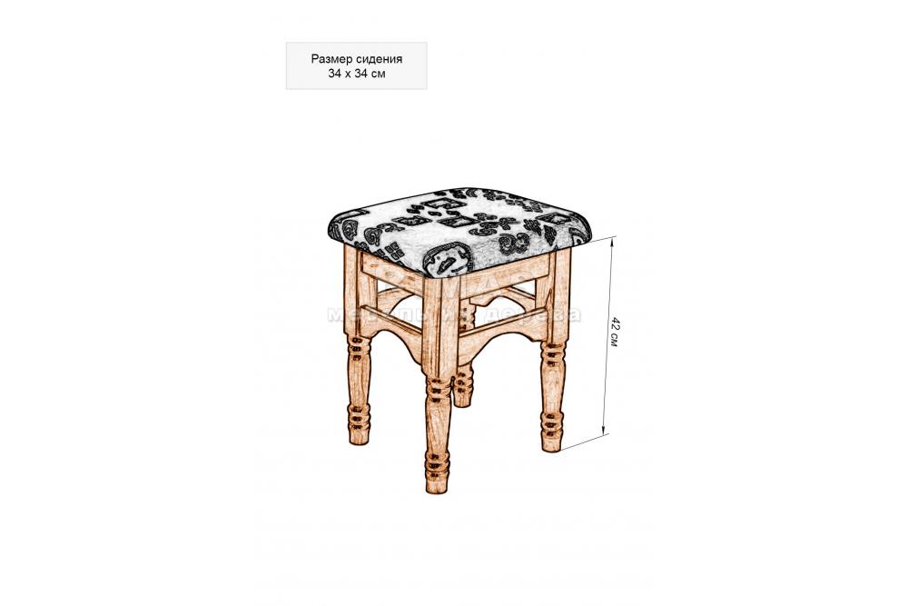 Стул «Монца 3» из массива дерева