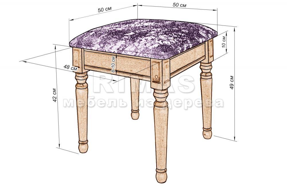Стул «Валео» из массива дерева