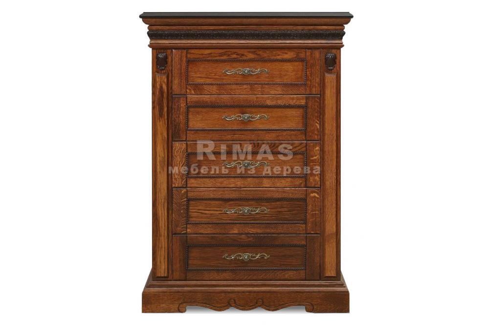 Тумба «Милано 5 ящ» из массива дерева