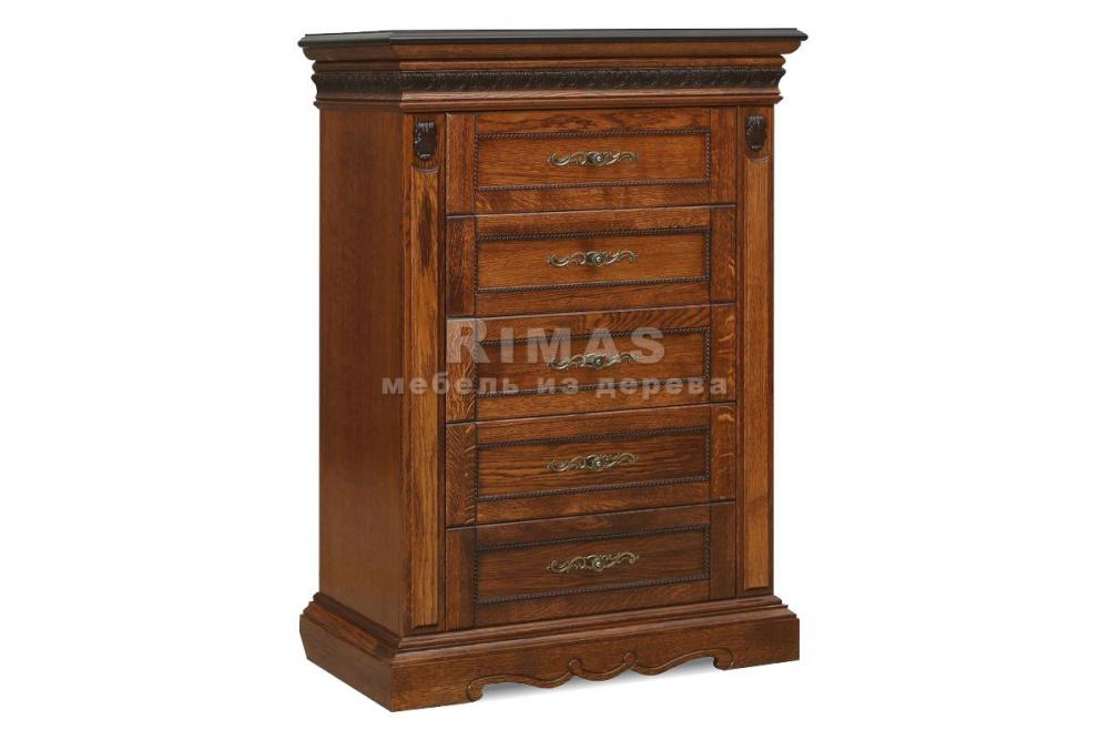 Тумба «Милано 5 ящ» из массива дерева