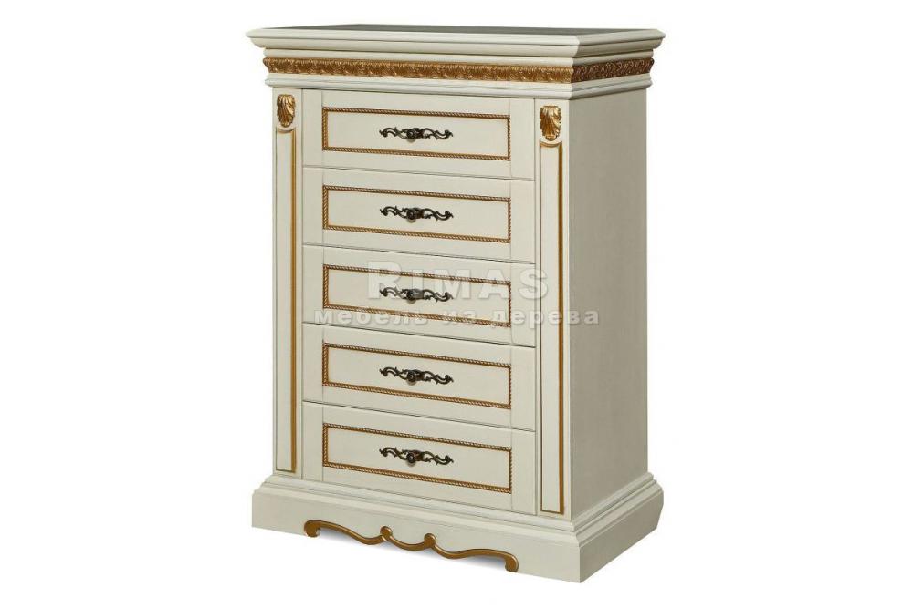 Тумба «Милано 5 ящ» из массива дерева