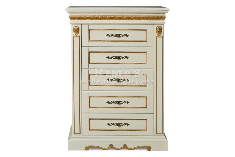 Тумба «Милано 5 ящ» из массива дерева