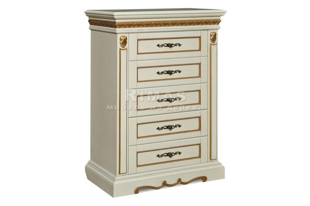 Тумба «Милано 5 ящ» из массива дерева