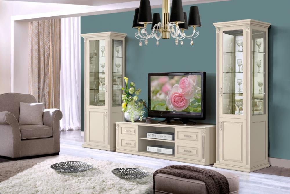 Тумба «Вита тв» из массива дерева