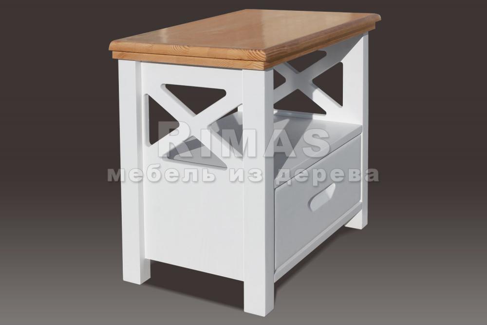 Тумба «Леруа» из массива дерева