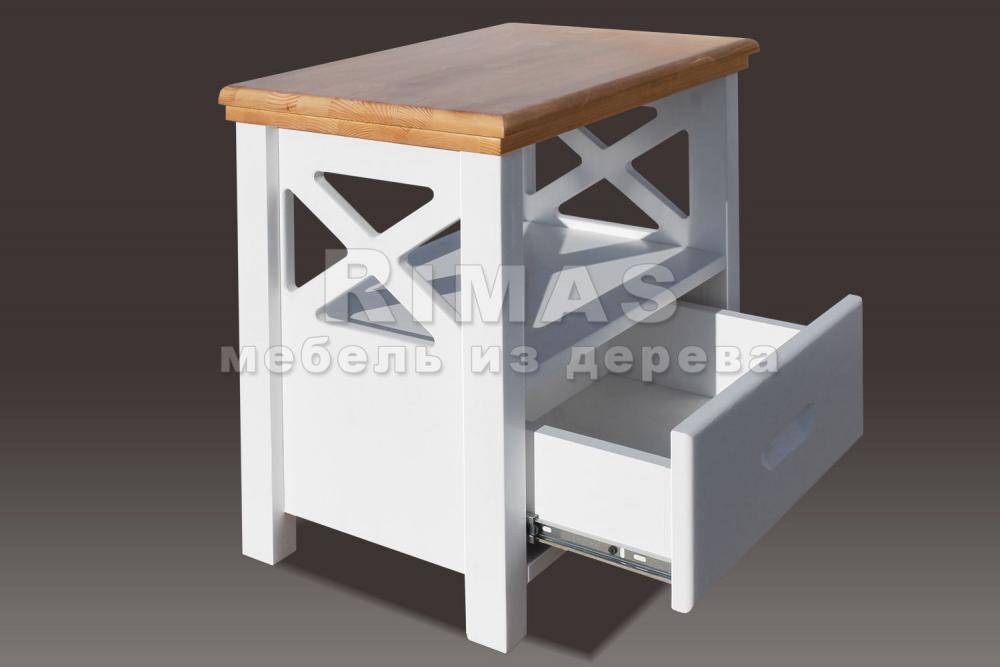 Тумба «Леруа» из массива дерева