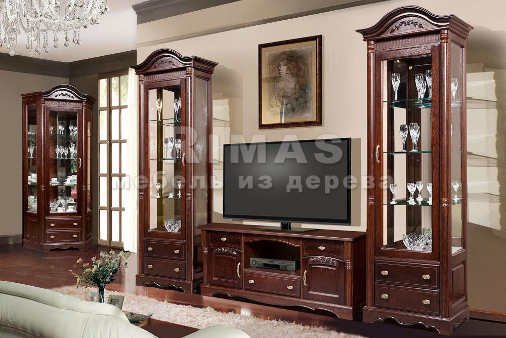 Тумба «Валео тв» из массива дерева